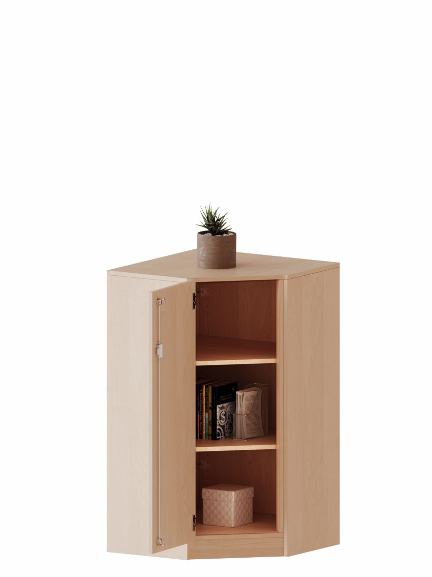 Inneneckschrank 3 OH, Tür rechts oder links, 4 Dekore